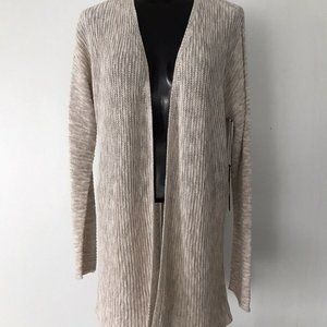 Beige/white TAHARI Cardigan